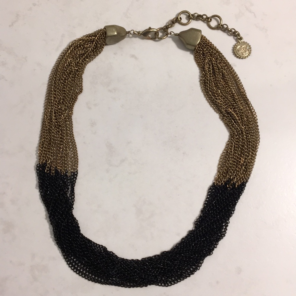 Jessica Simpson Two-tone Multi-strand Necklace